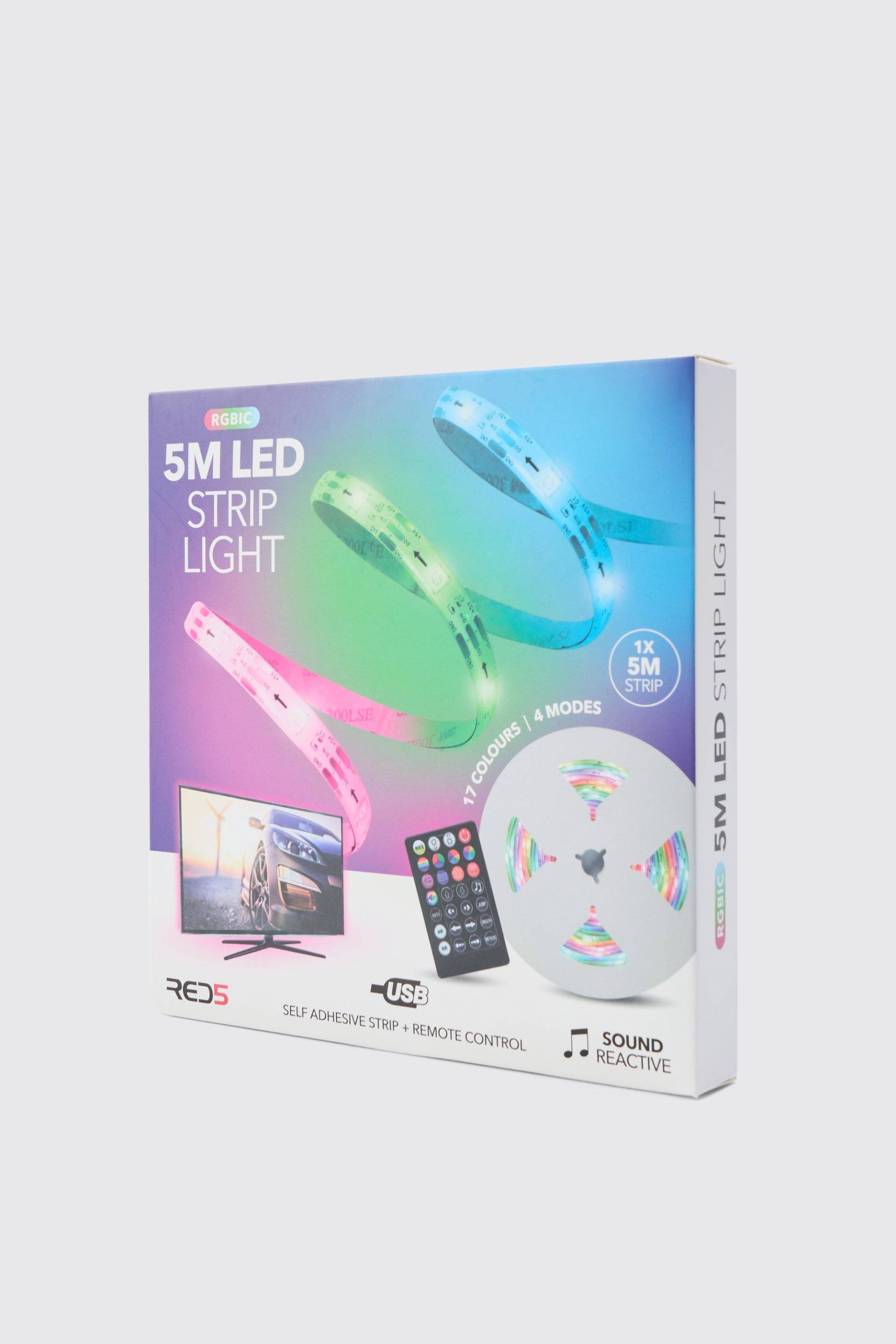 5m LED-Lichter - Transparent - ONE SIZE, Transparent von boohooman