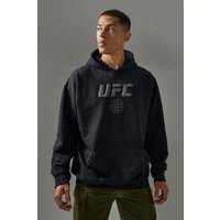 Active Oversize Hoodie mit lizenziertem Ufc-Print - Schwarz - S, Schwarz von boohooman