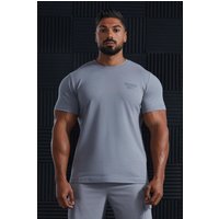 Mens Active Training Dept Performance T-Shirt - Grau - XS, Grau von boohooman