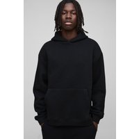 Basic Hoodie - Schwarz - XS, Schwarz von boohooman