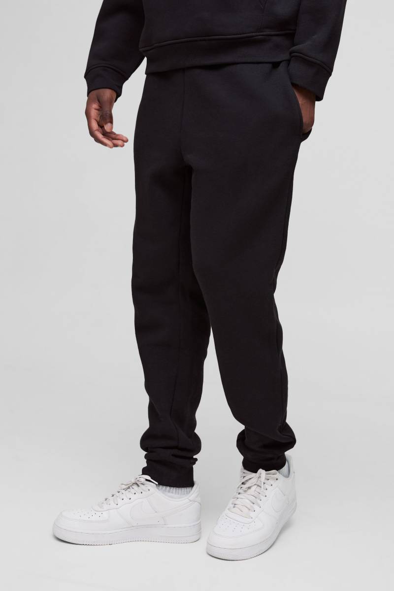 Basic Jogginghose - Schwarz - XS, Schwarz von boohooman