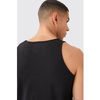 Mens Basic Man Dash Vest - Schwarz - XS, Schwarz von boohooman