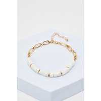 Mens Perlen-Armband - Gold - ONE SIZE, Gold von boohooman