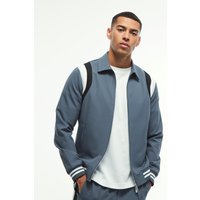 Bomberjacke mit Kragen - Blau - XS, Blau Bomberjacke mit Kragen - Blau - XS, Blau von boohooman