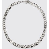 Mens Chunky Chain Necklace - Silber - ONE SIZE, Silber von boohooman