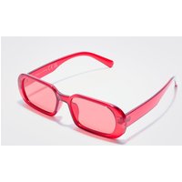 Mens Chunky Plastic Sunglasses - Rot - ONE SIZE, Rot von boohooman
