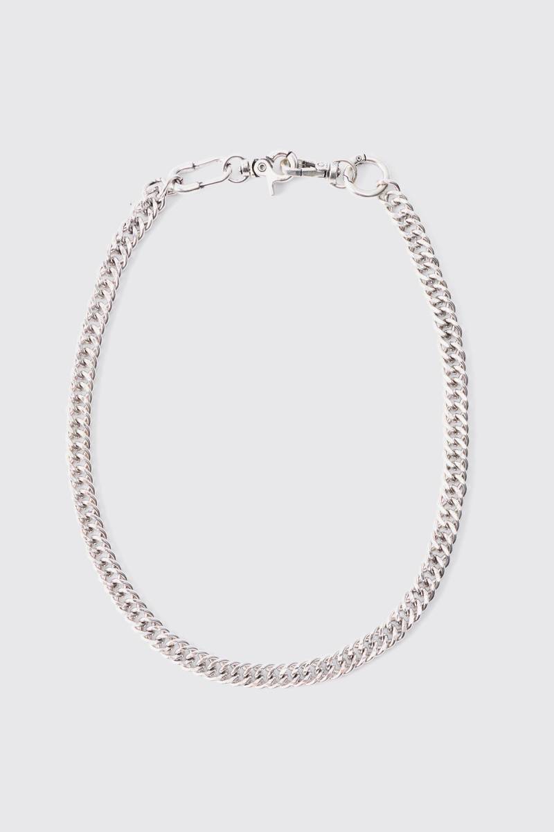 Gliederkette mit Jeans - Silber - ONE SIZE, Silber von boohooman