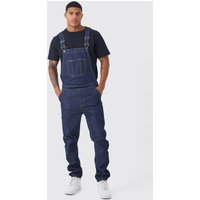 Lange Jeans-Latzhose - Indigo - XS, Indigo Lange Jeans-Latzhose - Indigo - XS, Indigo von boohooman