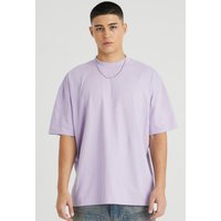 Mens Oversize Limited T-Shirt - Lila - L, Lila von boohooman