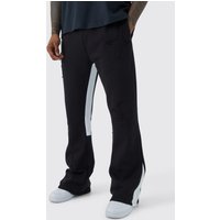 Jogginghose mit Applikation - Schwarz - XS, Schwarz von boohooman