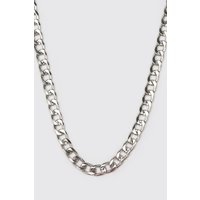 Kurze einfache Gliederkette - Silber - ONE SIZE, Silber von boohooman