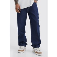 Mens Lockere Jeans - Indigo - 34R, Indigo von boohooman