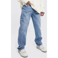 Mens Lockere Jeans - Blau - 32R, Blau von boohooman