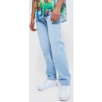 Mens Lockere Jeans - Blau - 36R, Blau von boohooman