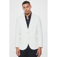 Mens Lockerer Blazer - Grün - 38, Grün von boohooman