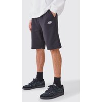 Mens Lockere Man Basic Shorts - Schwarz - XS, Schwarz von boohooman