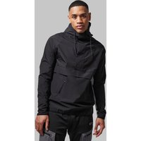 Man Active Colorblock Windbreaker - Schwarz - S, Schwarz von boohooman