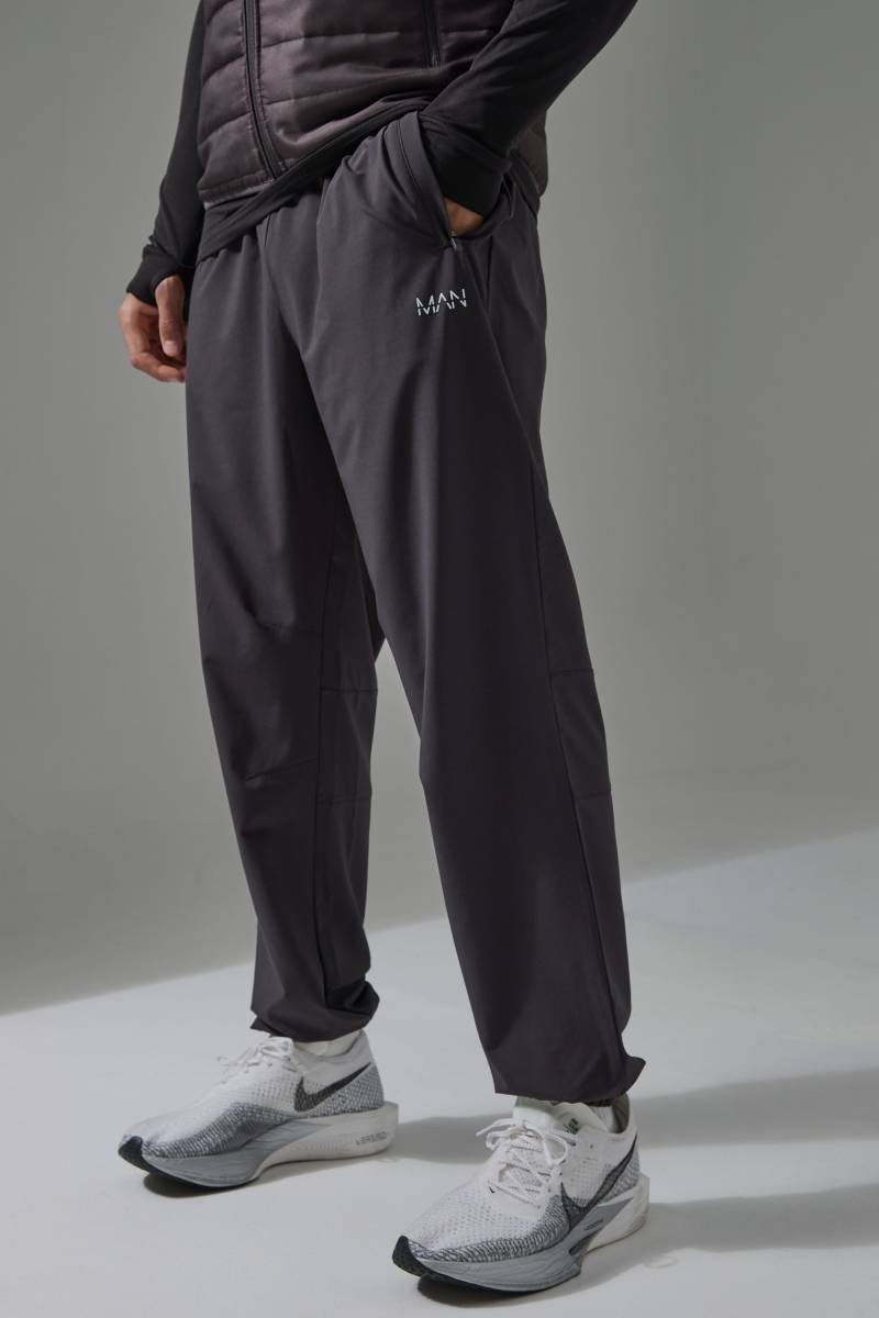 Man Active Jogginghose - Grau - XS, Grau von boohooman