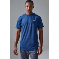 Man Active Lightweight Performance T-Shirt - midnight - M, midnight von boohooman