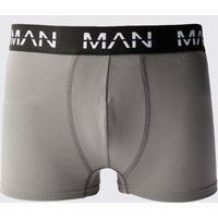 Man Active Performance Boxershorts - Grau - L, Grau von boohooman