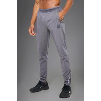 Mens Man Active Performance Jogginghose - Grau - M, Grau von boohooman