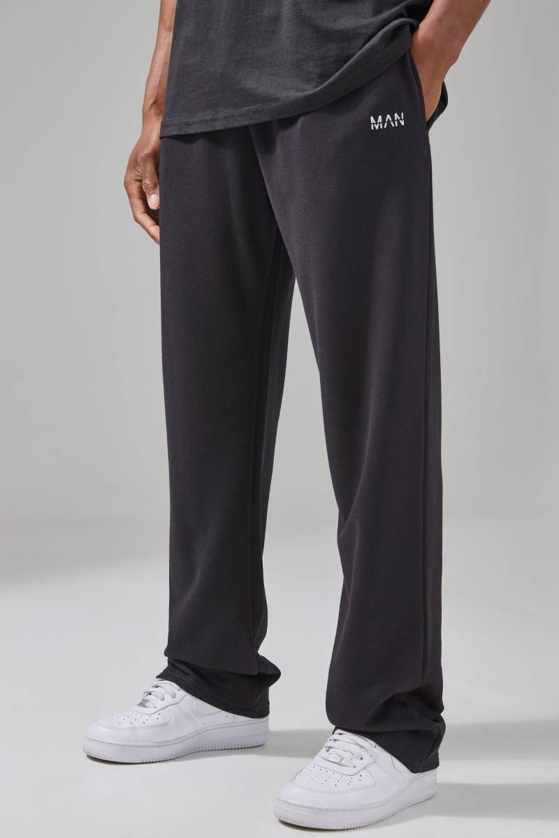 Lockere Man Dash Jogginghose - Schwarz - L, Schwarz von boohooman