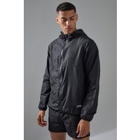 Man Active Ripstop Windbreaker - Schwarz - XS, Schwarz Man Active Ripstop Windbreaker - Schwarz - XS, Schwarz von boohooman