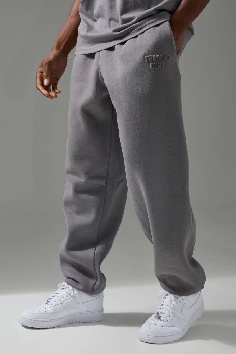 Man Active Training Dept Oversize Jogginghose - Grau - XS, Grau Man Active Training Dept Oversize Jogginghose - Grau - XS, Grau von boohooman