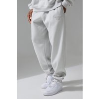 Man Active Training Dept Oversize Jogginghose - Grau - XXL, Grau von boohooman