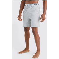 Mens Man Loungewear Shorts - Grau - M, Grau von boohooman