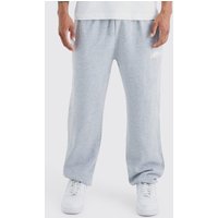 Mens Man Signature Oversize Jogginghose - Grau - S, Grau von boohooman