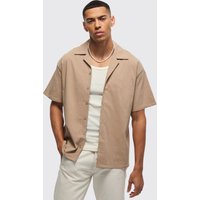 Oversize Hemd - Grau - XS, Grau Oversize Hemd - Grau - XS, Grau von boohooman