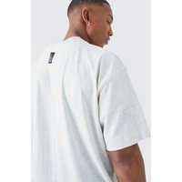 Mens Oversize T-Shirt - Grau - M, Grau von boohooman