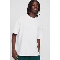 Oversize Basic T-Shirt - Weiß - XL, Weiß von boohooman