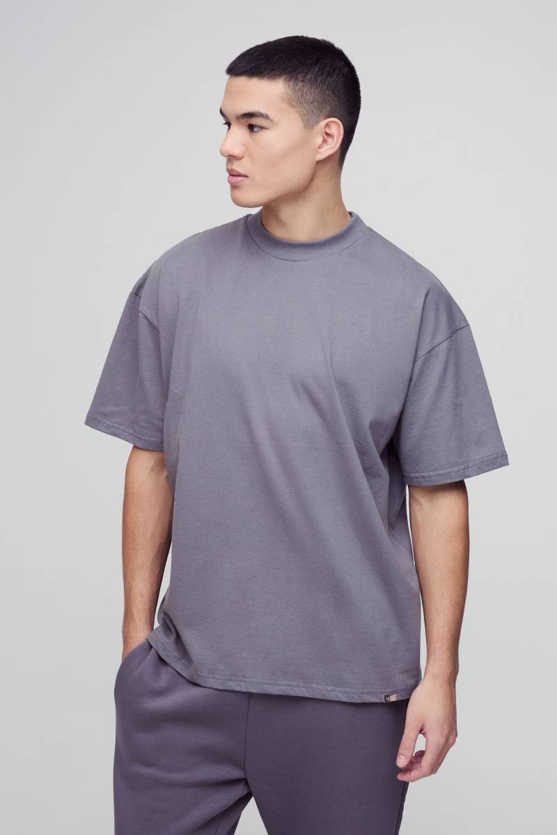 Oversize T-Shirt - Grau - XS, Grau Oversize T-Shirt - Grau - XS, Grau von boohooman