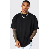 Mens Oversize T-Shirt - Schwarz - XL, Schwarz von boohooman