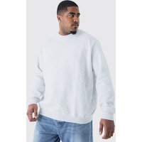Mens Plus Sweatshirt - Grau - XXL, Grau von boohooman