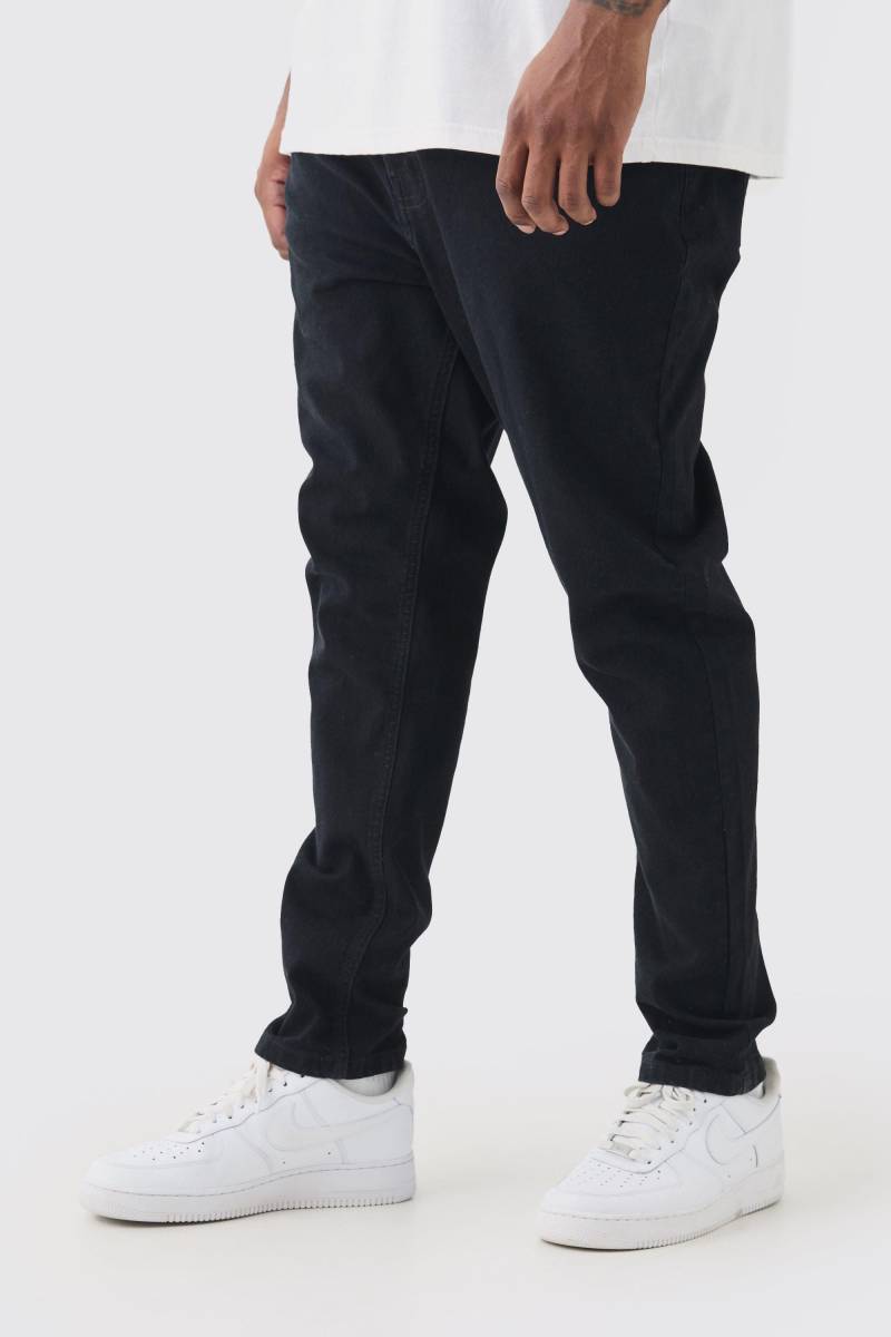 Plus Super Skinny Stretch Jeans - Schwarz - 42, Schwarz von boohooman