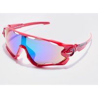 Mens Racer Mirror Lens Sunglasses - Rot - ONE SIZE, Rot von boohooman