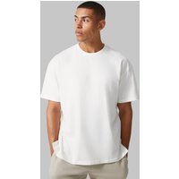 Mens Recyceltes Oversize Man Active T-Shirt - Ecru - XXL, Ecru von boohooman