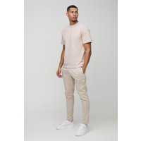 T-Shirt und Jogginghose - Grau - XL, Grau von boohooman