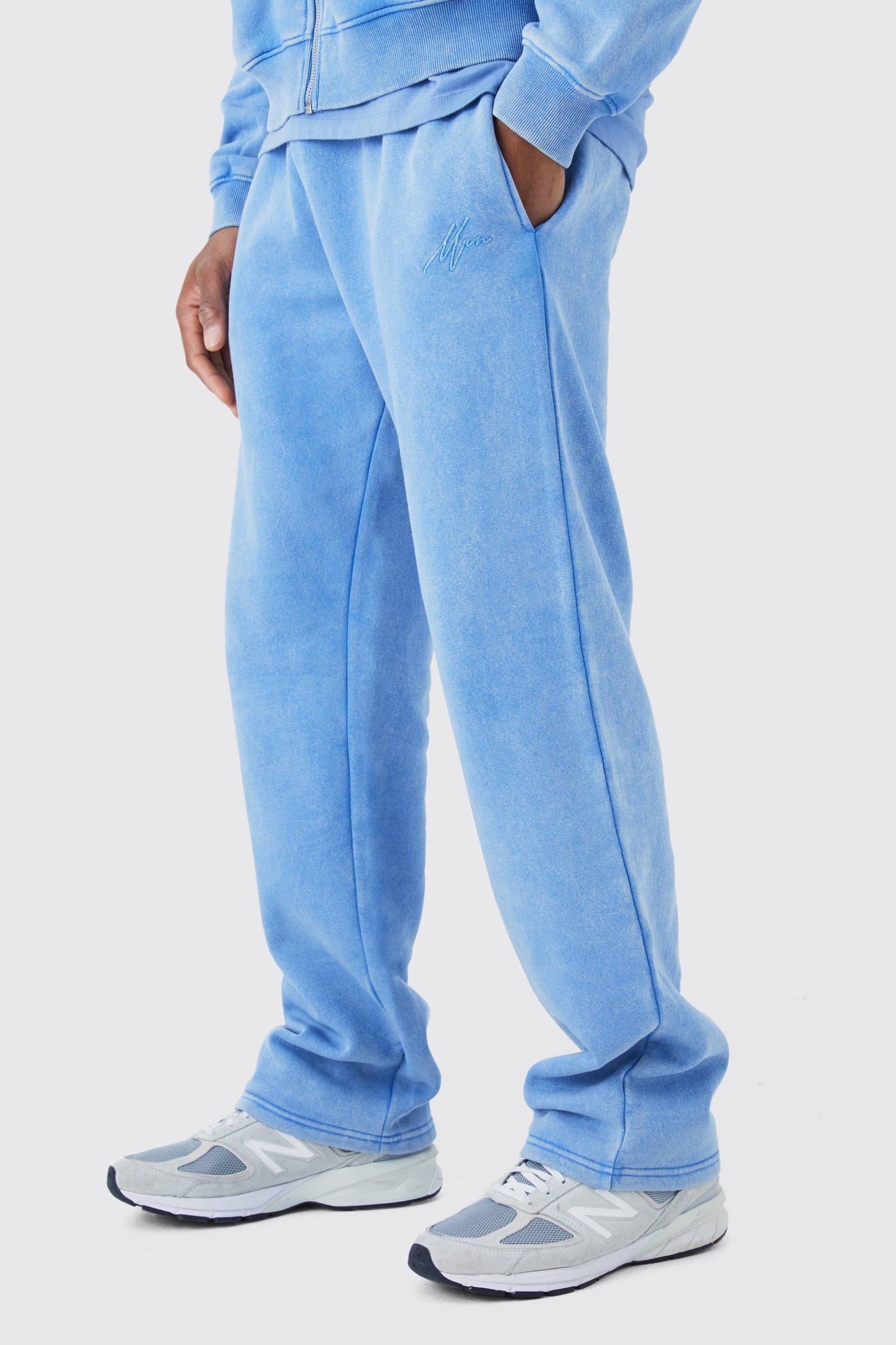 Mens Lockere Man Jogginghose - cornflower blue - L, cornflower blue von boohooman