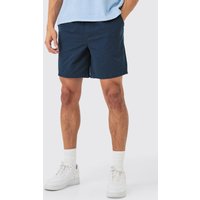 Mens Relaxed Fit Short Shorts - Blau - XS, Blau von boohooman