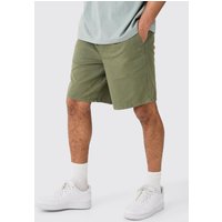 Mens Relaxed Fit Shorts - Khaki - XL, Khaki von boohooman