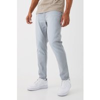Mens Schmale Jeans - Grau - 36R, Grau von boohooman