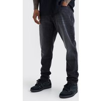 Mens Schmale Jeans - Schwarz - 28R, Schwarz von boohooman