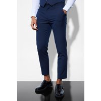 Mens Skinny Anzughose - Blau - 30, Blau von boohooman