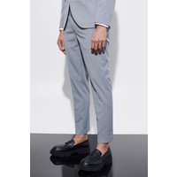 Mens Skinny Anzughose - Grau - 28S, Grau von boohooman