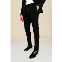 Skinny Smoking-Anzughose - Schwarz - 28, Schwarz von boohooman
