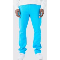 Mens Slim-Fit Jogginghose - Blau - L, Blau von boohooman